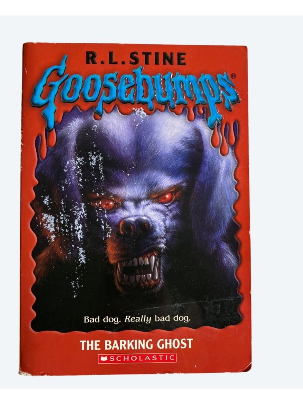 Goosebumps The Barking Ghost By R.L. Stine Scholastic Paperback Horror Book